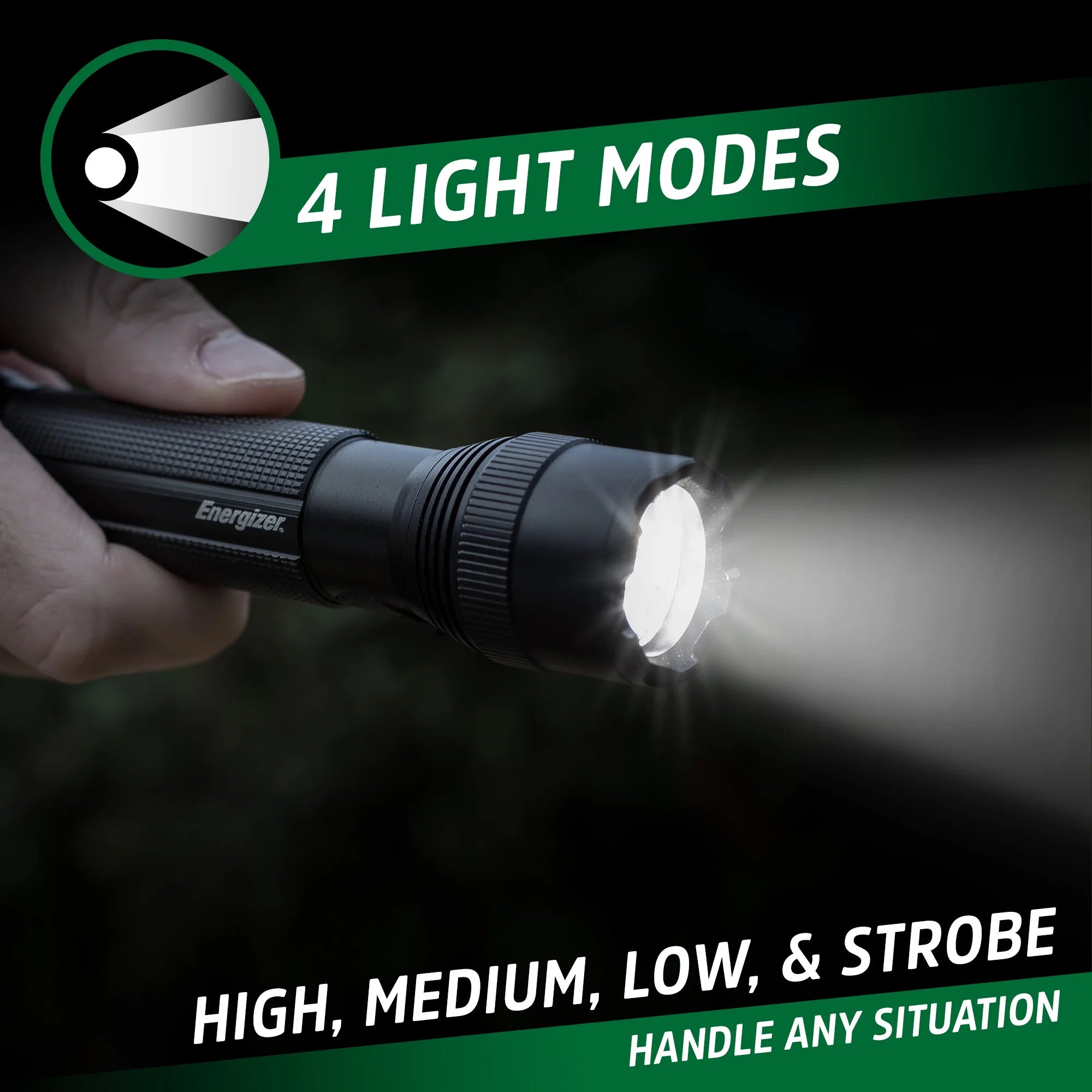 (2 Pack)  TAC-R 700 Rechargeable LED Flashlight, Bright 700 Lumens, Small Durable Tactical Design Torch, for Camping, EDC, Emergency, Running and Hunting, USB Charging Cable Included