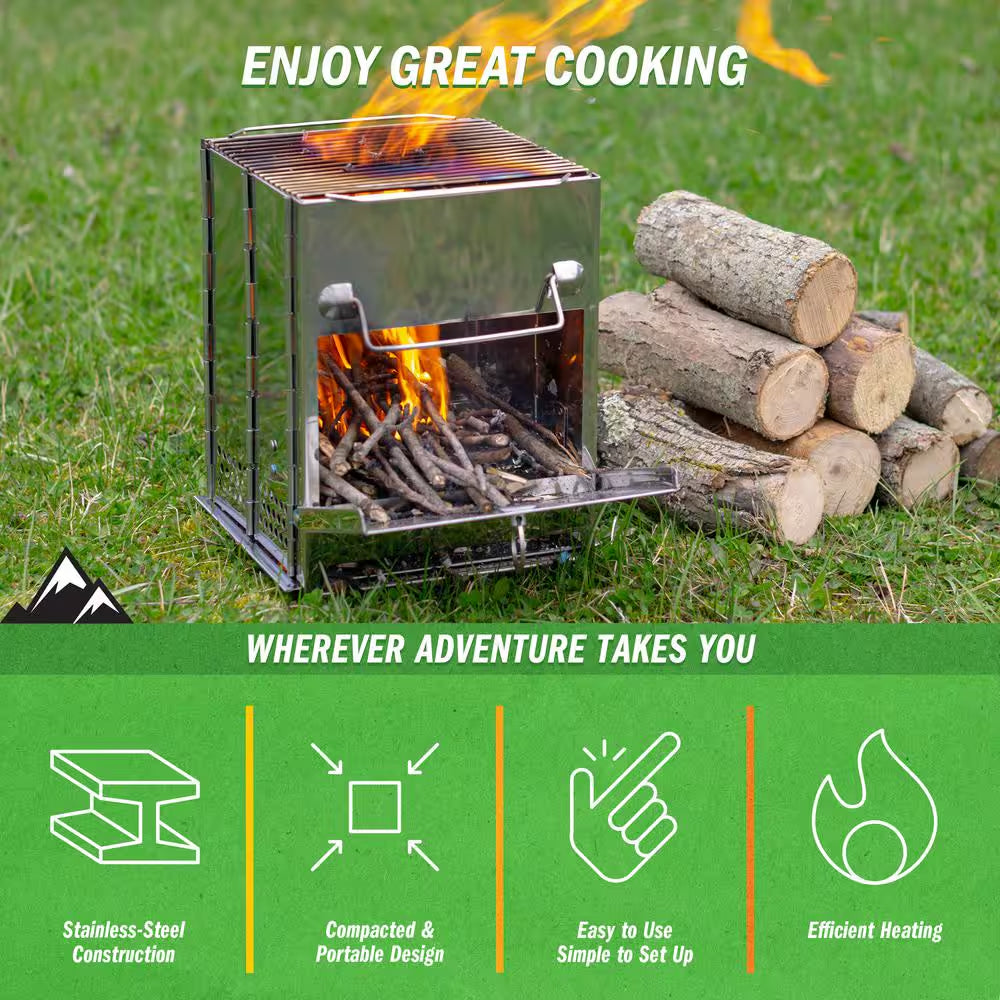 Portable Wood Burning Camp Stove