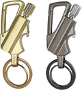 2 Pack Permanent Match Infinity Lighter with Multitool Keychain Bottle Opener