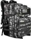 45L Military Tactical Backpack, Army 3-Day Assault Pack Bug Out Bag for Hiking Camping | Army, Bag, Large Rucksack, with Molle System