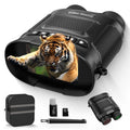 Night Vision Binoculars for Adults: 7 IR Infrared Levels, 3" IPS Night Vision Goggles for Day and Night, 32G SD Card for Photo & Video, 8X Digital Binoculars for Hunting Wildlife Watching