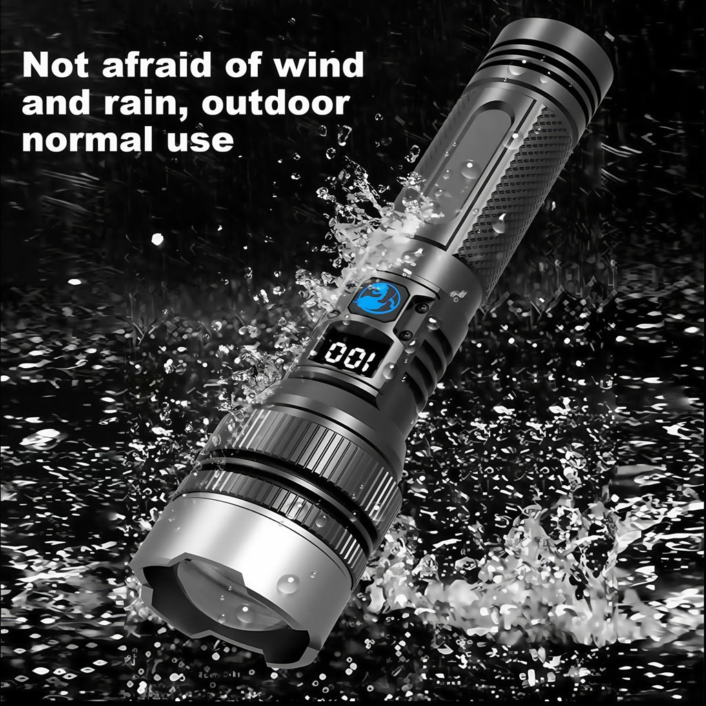 1-50Pack 50000000LM Super Bright LED Tactical Flashlight Rechargeable Work Light